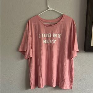 Pink Graphic T-Shirt